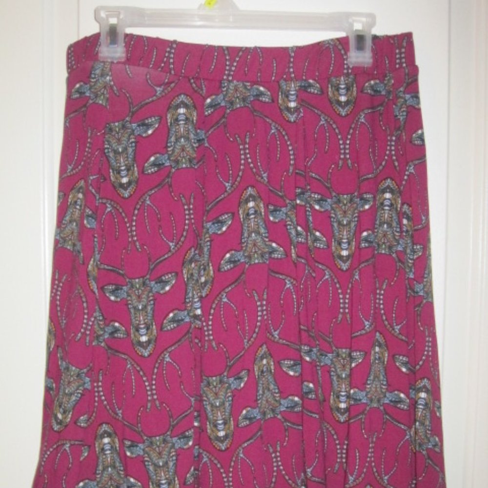 Lularoe Deer Madison Skirt